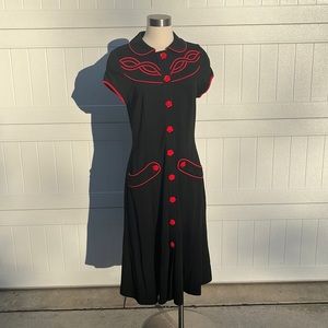Voodoo Vixen Music City Roses Dress